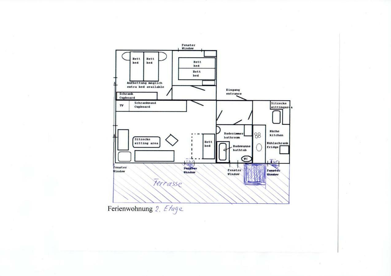 Ferienwohnung Rumrich Altenberg Bagian luar foto